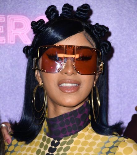 Cardi B Bantu knots—Fashion Police Nigeria