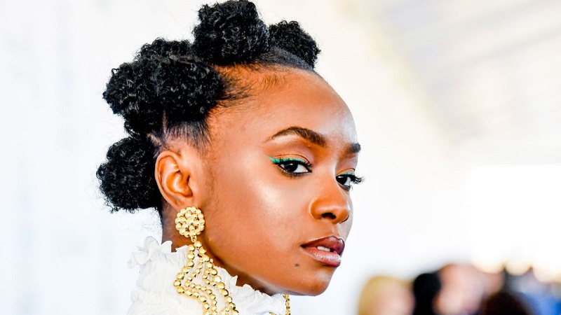 Kiki Layne Bantu knots—Fashion Police Nigeria