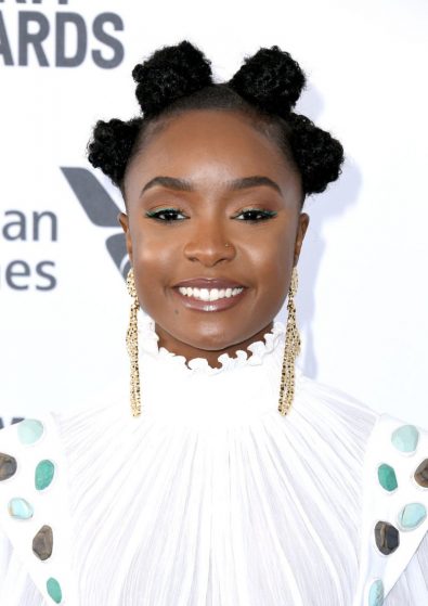 KiKi Layne Bantu knots—Fashion Police Nigeria