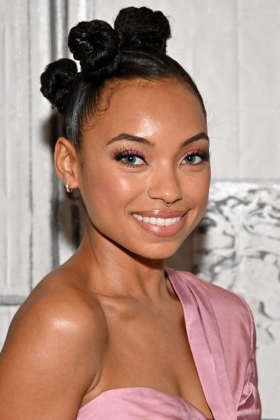 Logan Browning Bantu knots—Fashion Police Nigeria