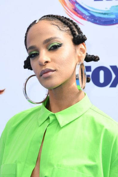 Megalyn Echikunwoke Bantu knots—Fashion Police Nigeria