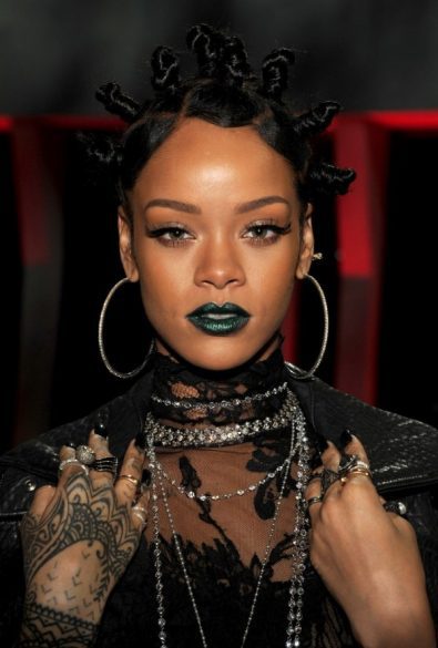 Rihanna Bantu knots—Fashion Police Nigeria