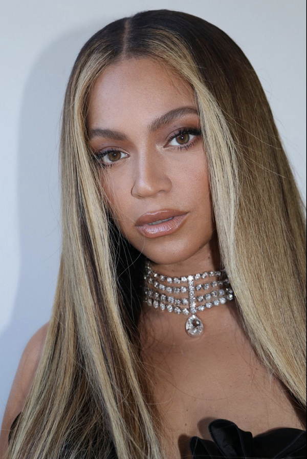Beyonce Black Velvet Gown BET Awards 2020