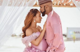 Adesua Etomi and Banky W Baby Boy oy Zaiah