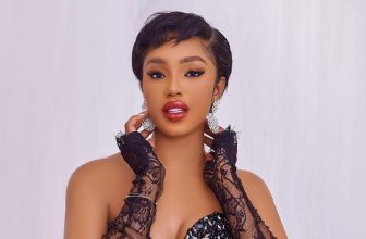 actress-sharon-ooja-sheer-long-corseted-dress