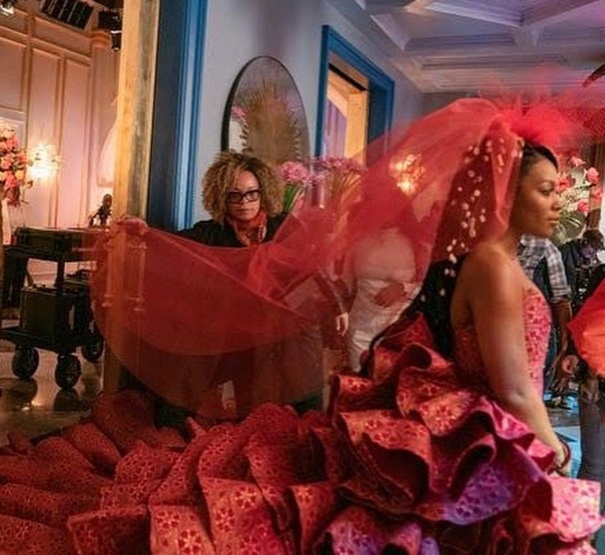 Nomzamo Mbatha's Wedding Dress In Coming 2 America Was