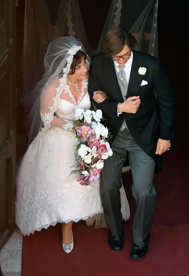 Lady Gaga House of Gucci Wedding Dress