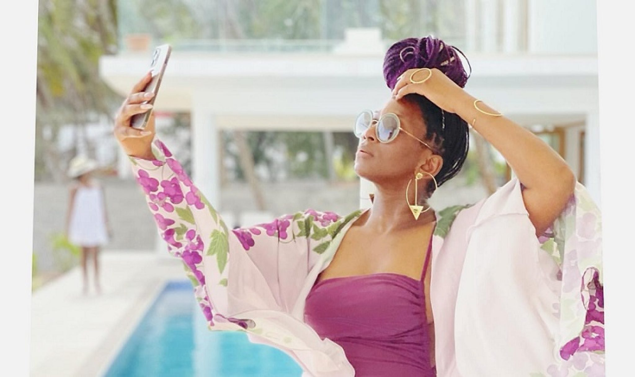 Genevieve Nnaji Celebrates Her 42nd Birthday In Andrea Iyamah's Resort 