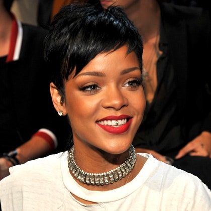 Rihanna Wearing Pixie Cut