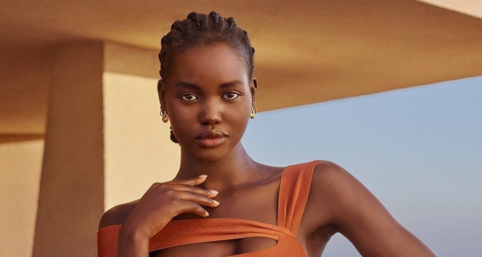 Model Adut Akech Becomes The Newest Estée Lauder's Global Ambassador | FPN