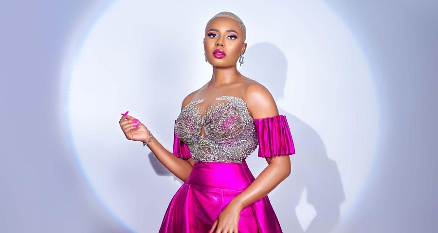 Nancy Isime Pink Dress The Voice Nigeria