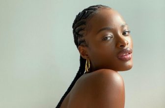 Mayowa Nicholas Posting In Crop Top and Mini Skirt On Instagram