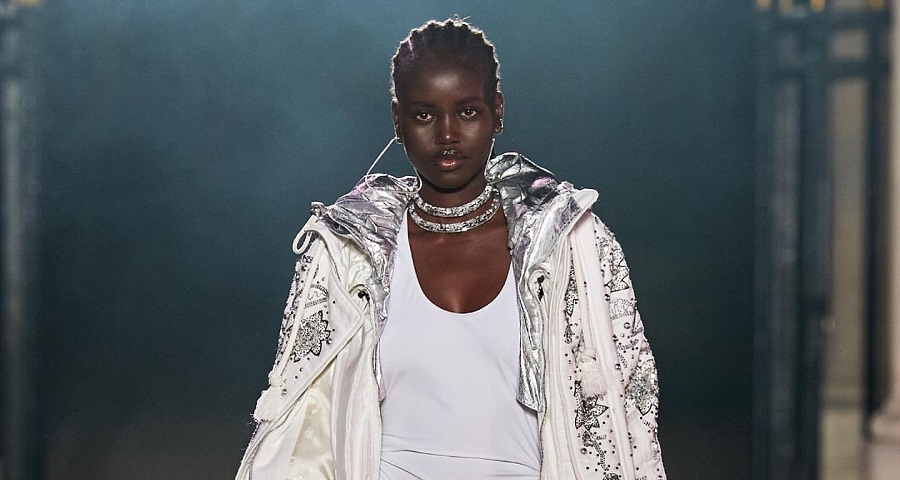 Model Adut Akech Is Already Starting The New Year With Vogue Australia ...