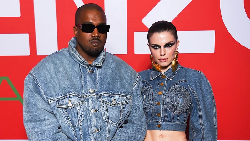 Kanye West and Julia Fox Attend Kenzo and Schiaparelli Shows in Eccentric  Looks