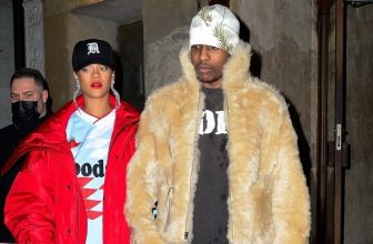 Rihanna Layers Up Without Pants For A Date Night With A$AP Rocky