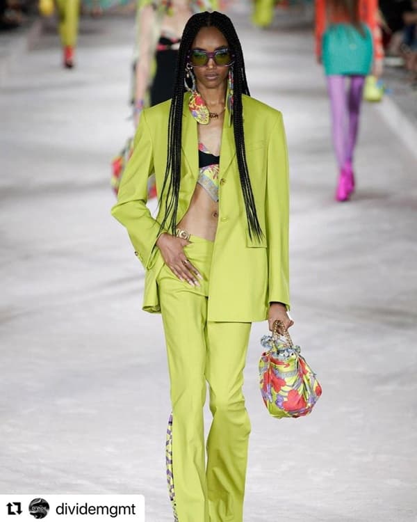 Photo of Majesty Amare runway show during Versace show - Fashion Police Nigeria