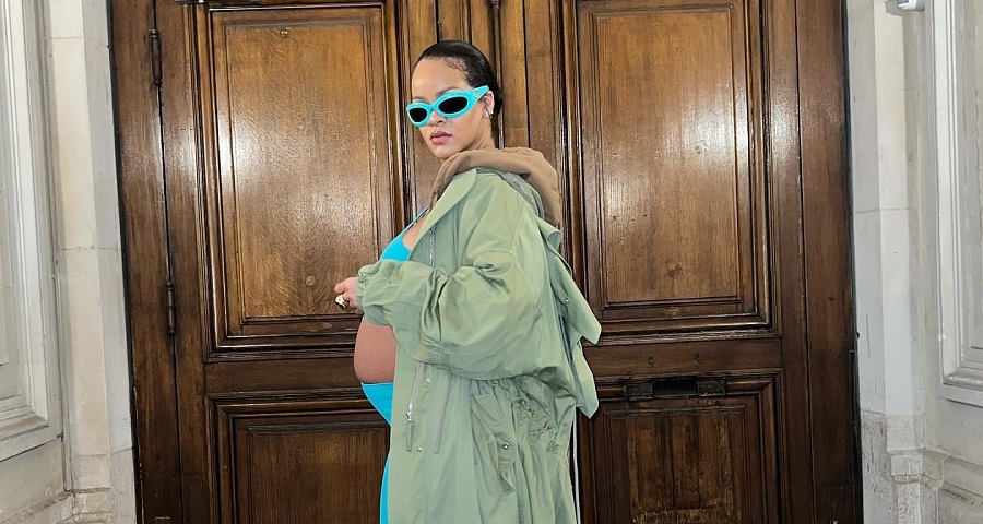 Rihanna Stella McCartney Catsuit Paris Fashion Week