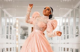 Ini Edo 40th Birthday Ball Gown Photos