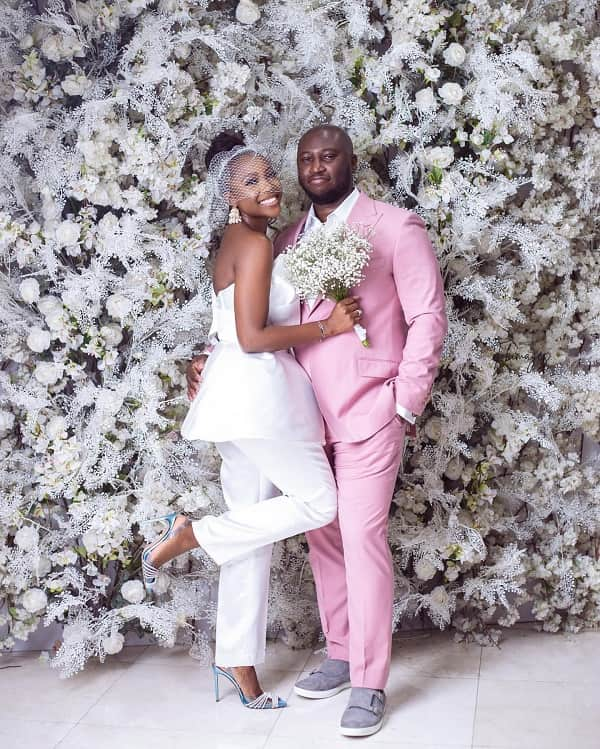 Actress Ini Dima-Okojie and Abasi Eneobong Civil Wedding Photos