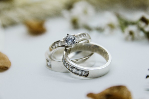 Photo of a unique white stone engagement ring - Fashion Police NIgeria