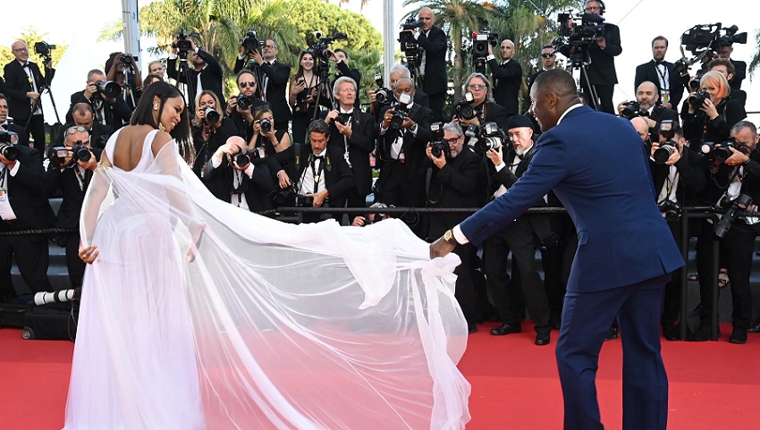 Photos of Sabrina and Idris Elba at 2022 Cannes Film Festival - Fashion Police NG