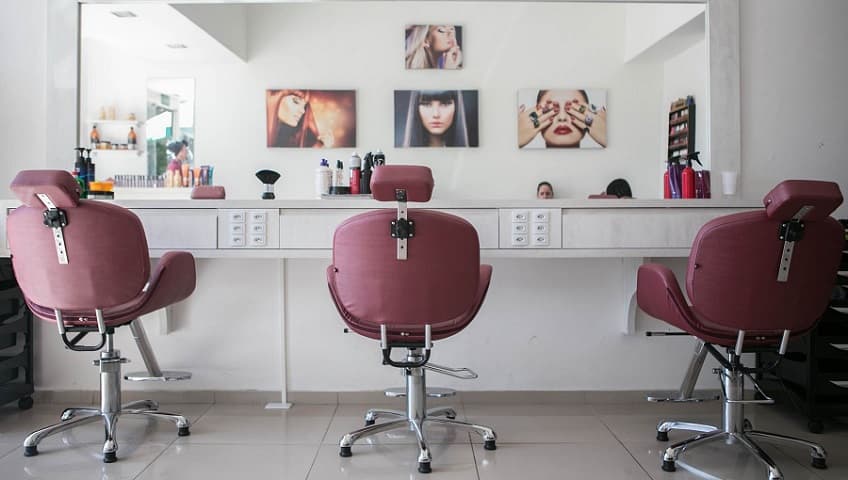 Photo of posh luxury hair salon