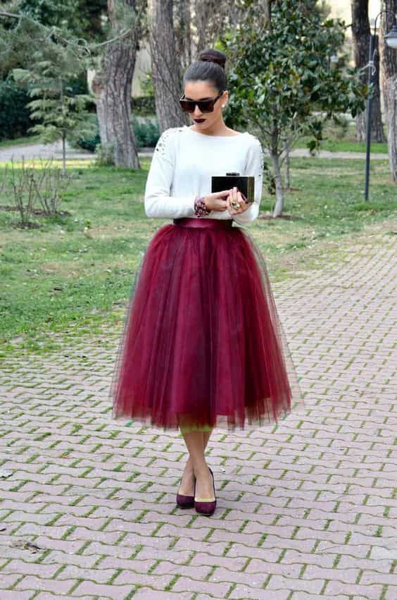 Cool Ways to Wear the Tulle Skirt