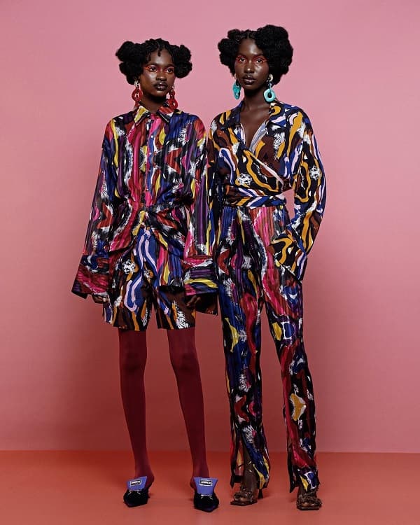 Model African Prints - African Fashion Industry 