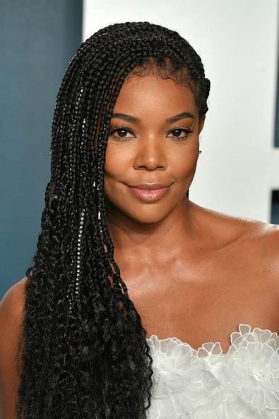 Gabriela Union's Knotless Braids - Fashion Police Nigeria