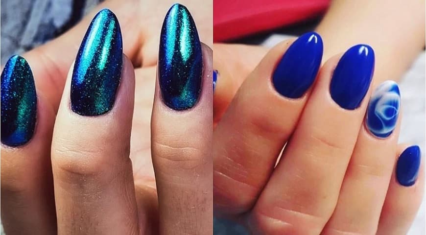 Gel and Shellac Nails Difference Photo