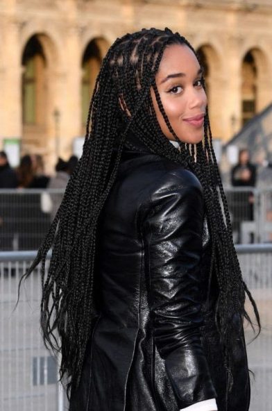 Laura Harrier Knotless Braids