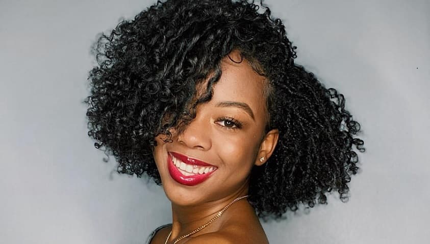 Twist out on natural hair image - Fashion Police NG