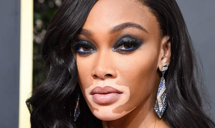 Winnie Harlow Red Carpet Makeup Look