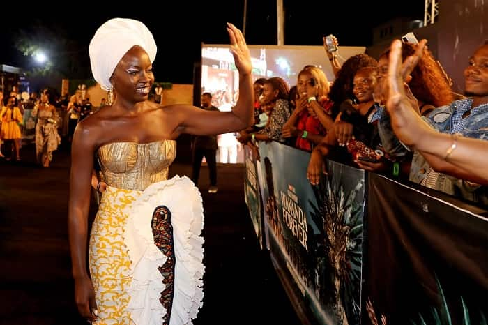 Danai Gurira Wakanda Forever Lagos Africa Premiere Photo