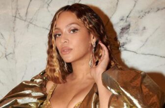 Beyonce Channels Her Inner Sexiness In A See-Through Gold Gown