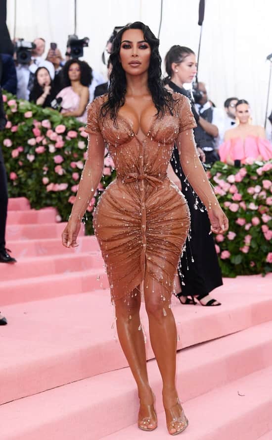Kim Kardashian 2019 met gala dress - Fashion Police NG