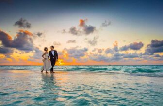 Bride and groom destination wedding photo - Fashion Police Nigeria