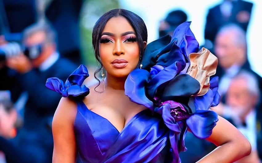 Chika Ike attends La Passion De Dodin Bouffant film screening at the 76th Cannes Film Festival - Fashion Police Nigeria