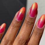 Coral nail ideas photo - Fashion Police Nigeria