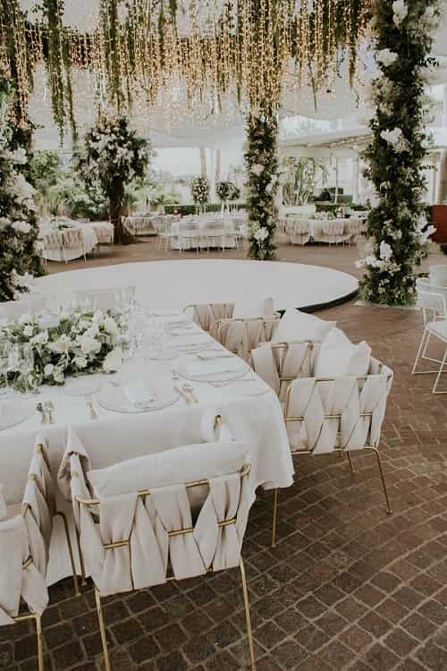Nigerian wedding reception venue photo