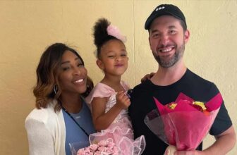 Serena Williams pregnant daughter Olymia reaction - Fashion Police Nigeria