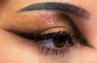 Glazed eyeshadow makeup trend photo - Fashion Police Nigeria