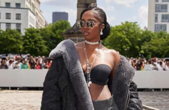 Tiwa Savage Monochrome dressing Dior Spring/Summer 2024 Mens Fashion Show, Paris - Fashion Police Nigeria