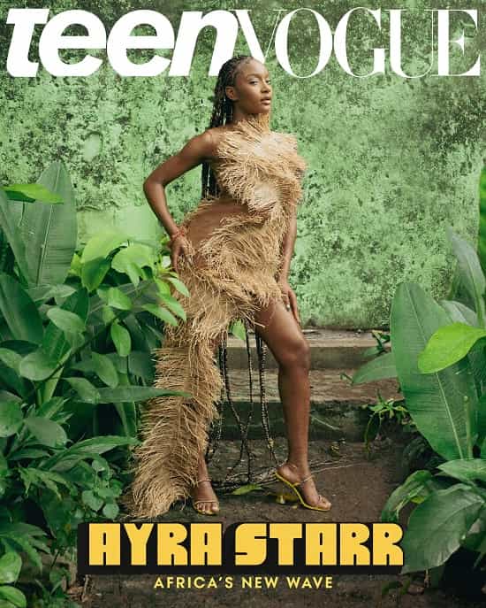 Ayra Starr Teen Vogue July 2023 Cover photo - Fashion Police Nigeria