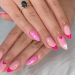 Barbie-core nails ideas photo - Fashion Police Nigeria