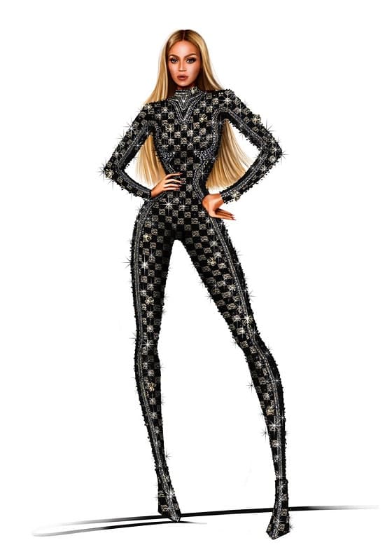 Beyonce Louis Vuitton renaissance world tour - Fashion Police Nigeria