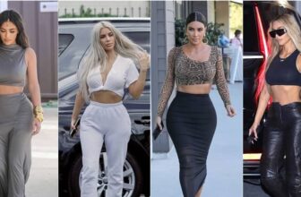 Kim Kardashian crop top outfit inspiration - Fashion Police Nigeria
