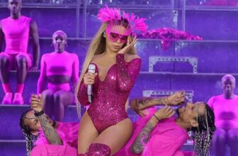 Beyonce Barbie-core pink outfit new jersey renaissance tour photo - Fashion Police Nigeria