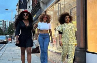 Ini Edo and Rita Dominic in London-photo - Fashion Police Nigeria
