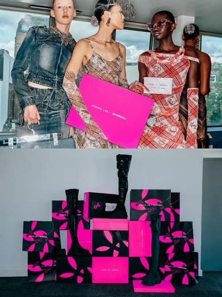 DAPHNE.LAB MARRKNULL Collaboration Debut at Spring Summer 2024 London Fashion Week